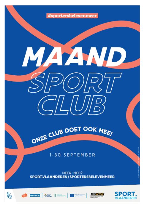 Affiche maand van de sportclubs